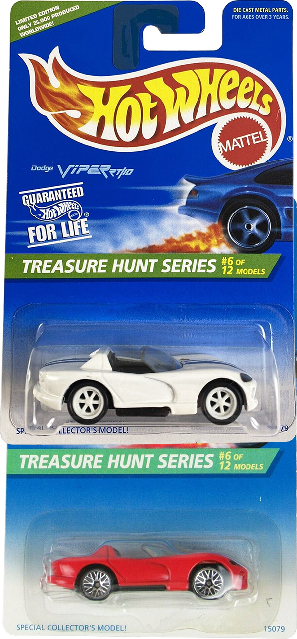 Dodge Viper RT/10 Hot Wheels 1996 Treasure Hunt - HWtreasure.com