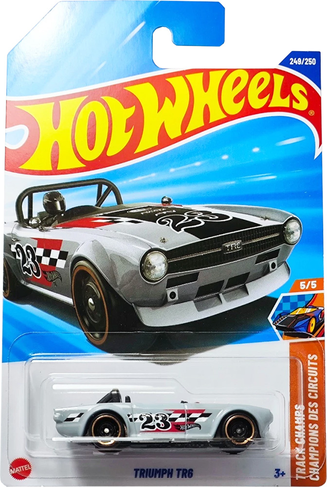 ミシュラン　トランプ Triumph TR6 Hot Wheels 2025 Treasure Hunt - HWtreasure.com