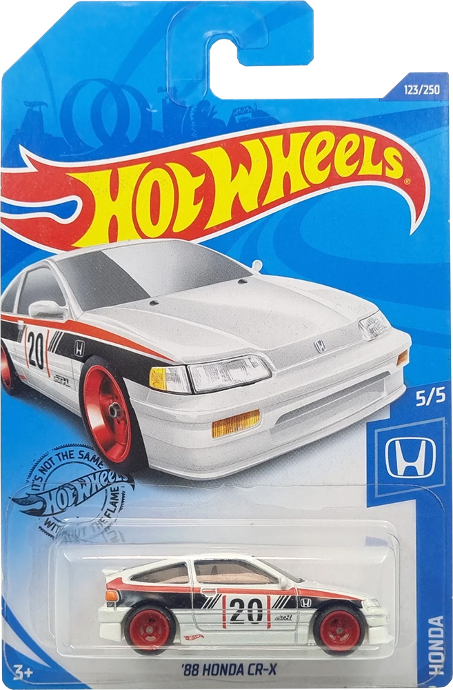 ホットウィール 88 ホンダ CR-X - 2020スーパートレジャーハント 88 Honda CR-X Hot Wheels 2020 Super Treasure Hunt - HWtreasure.com