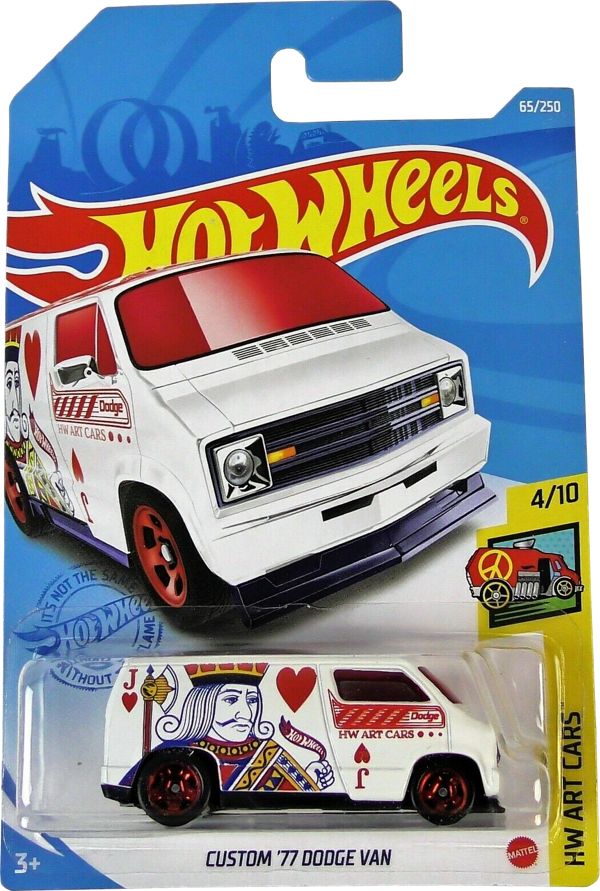Custom '77 Dodge Van Hot Wheels 2021 Treasure Hunt - HWtreasure.com