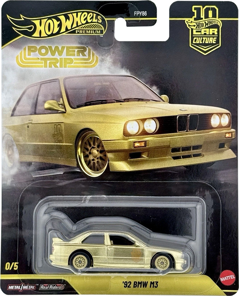 ホットウィール　カーカルチャー　チェイスカー「'92  M3」 92 BMW M3 Hot Wheels - 2026 Chase Car - HWtreasure.com