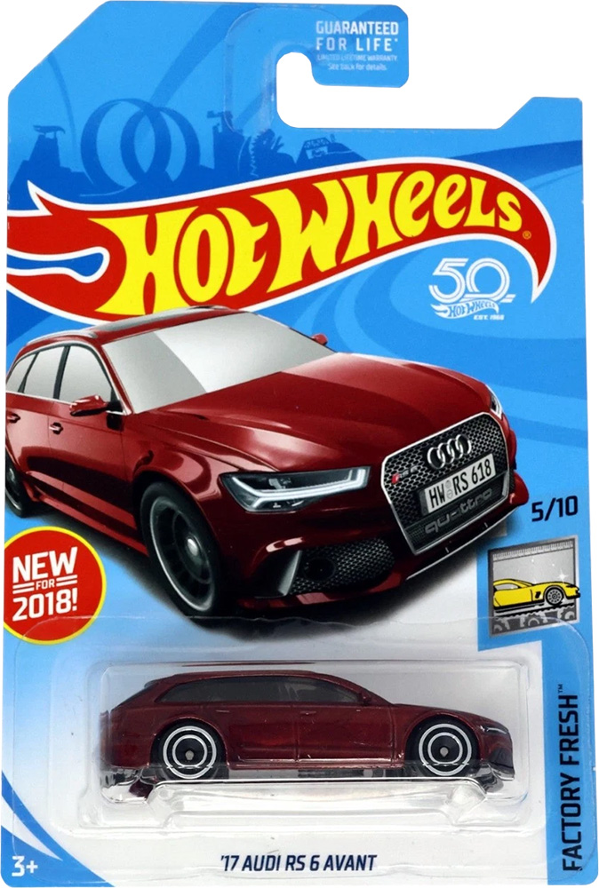17 Audi RS 6 Avant Hot Wheels 2018 Super Treasure Hunt
