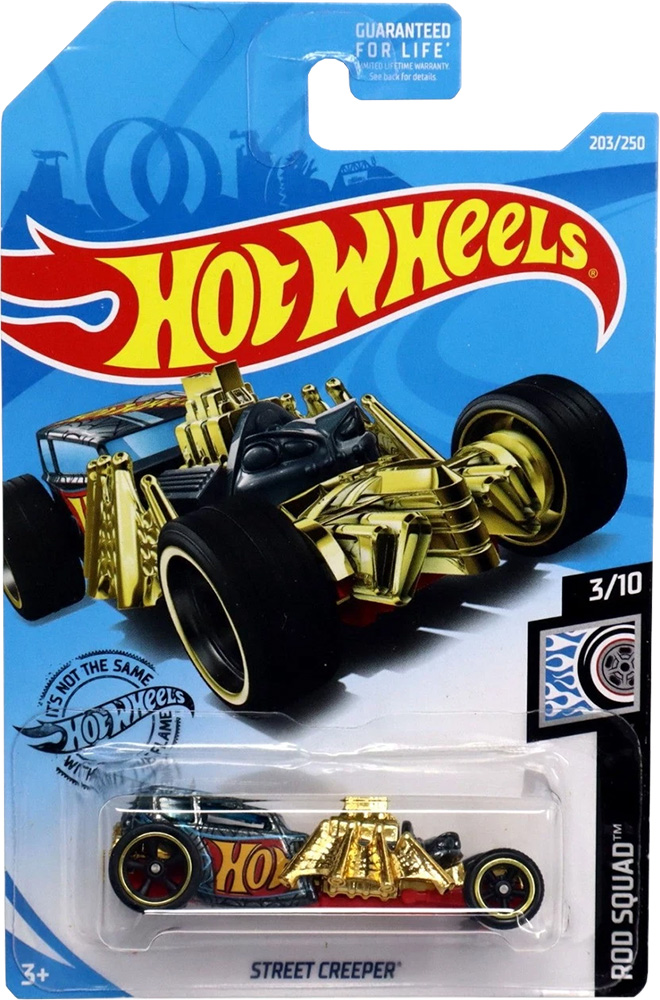 ホットウィール　ストリートクリーパー - 2019 スーパートレジャーハント Street Creeper Hot Wheels 2019 Super Treasure Hunt - HWtreasure.com
