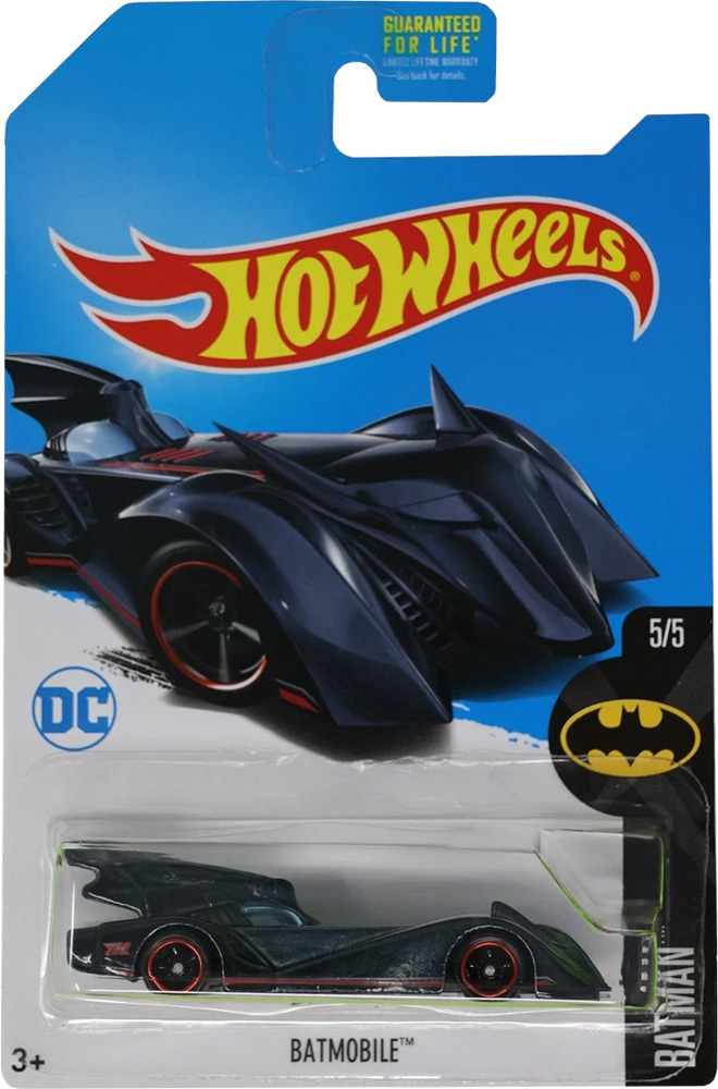 The Brave And The Bold Batmobile Hot Wheels 2017 Super Treasure