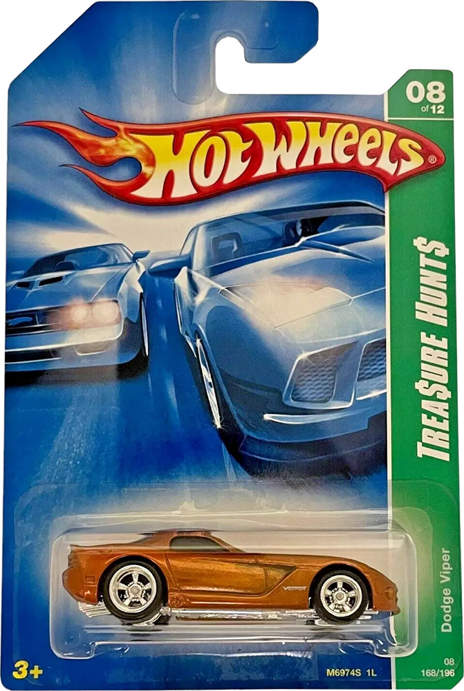 Dodge Viper Hot Wheels 2008 Super Treasure Hunt - HWtreasure.com