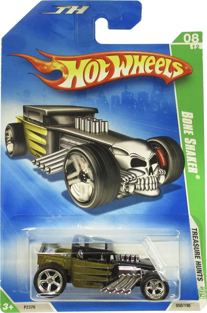 Bone Shaker Hot Wheels 2009 Super Treasure Hunt - HWtreasure.com