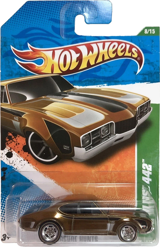 68 Olds 442 Hot Wheels 2011 Super Treasure Hunt - HWtreasure.com