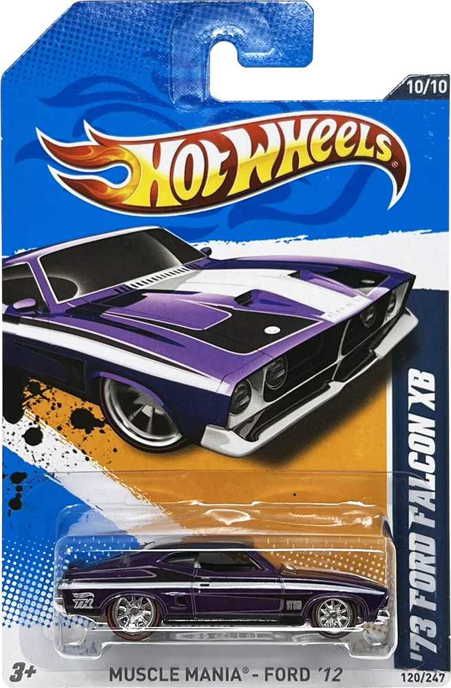 73 Ford Falcon XB Hot Wheels 2012 Super Treasure Hunt - HWtreasure.com