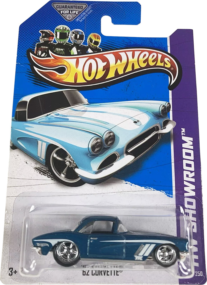 スーパートレジャーハント 62コルベット 62 Corvette Hot Wheels 2013 Super Treasure Hunt - HWtreasure.com